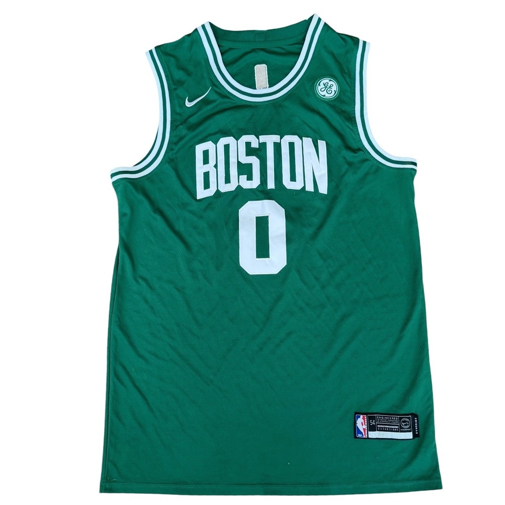 Nike Jayson Tatum Boston Celtics Swingman Jersey Green Size‎ 54 XXL NBA GE Patch